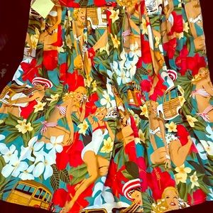 Pleated vintage skirt